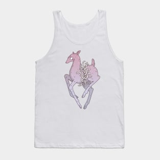 Purple deer Tank Top